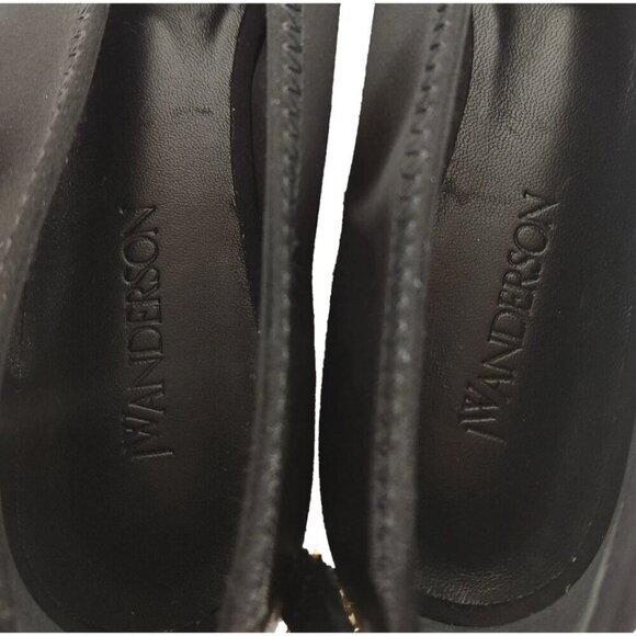 J W Anderson Ballerina Shoes With Crystals Size 38 US 8 Black $890 - Picture 13 of 16